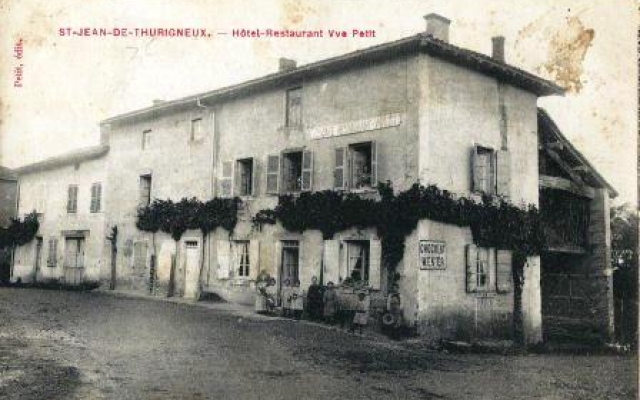 Ancien Café Restaurant en 1918