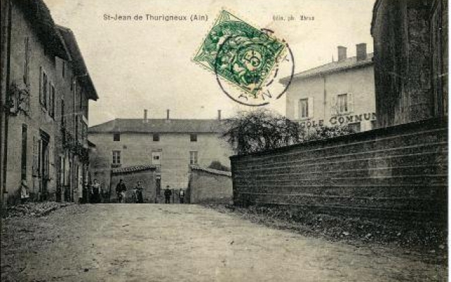 Eglise, Ecole en 1907